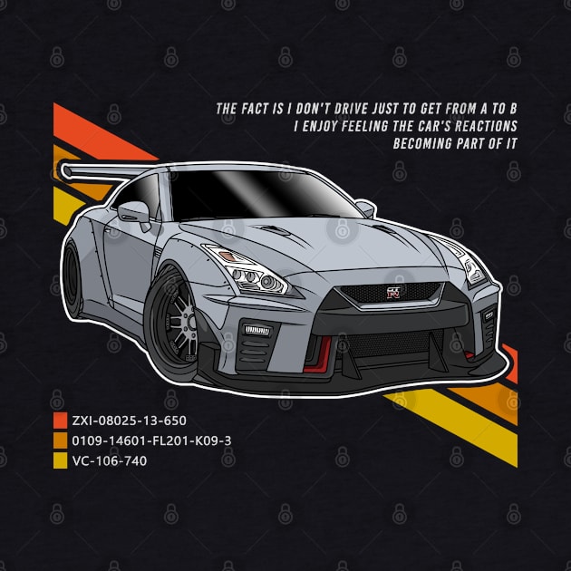 Nissan GTR by Guyvit